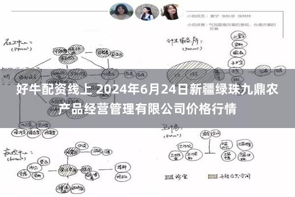 好牛配资线上 2024年6月24日新疆绿珠九鼎农产品经营管理有限公司价格行情