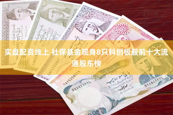 实盘配资线上 社保基金现身8只科创板股前十大流通股东榜