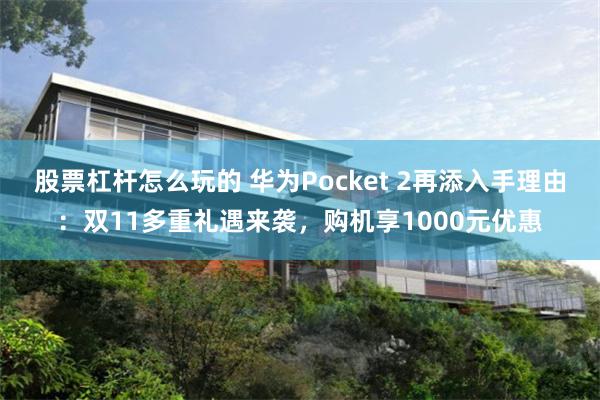 股票杠杆怎么玩的 华为Pocket 2再添入手理由：双11多重礼遇来袭，购机享1000元优惠